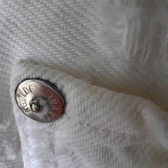 Revolve Agolde Jeans Womens Size 25 White 90's Fit Button Fly Destroyed Detail - Picture 10 of 16